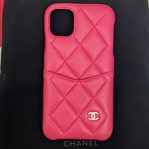Chanel Accessories Soldauthentic Chanel Iphone 1 Case Poshmark